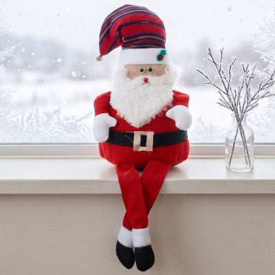 Giant Sitting Santa Decoration