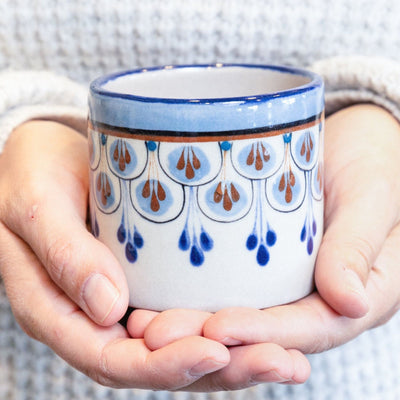 Short Guatemalan Stoneware Cup
