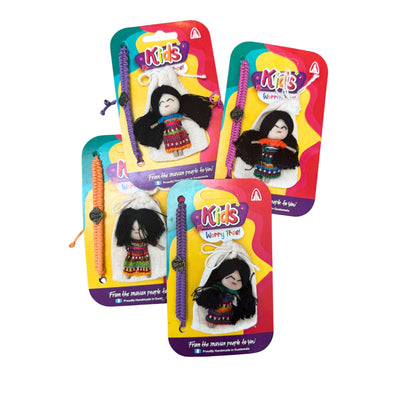 Guatemalan Worry Doll with Bracelet