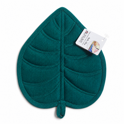 Jade Garden Leaf Potholder - Frida-Inspired Kitchen Decor