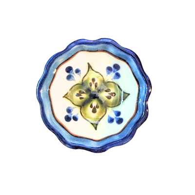 Mini Ceramic Pinch Bowl – Hand-Painted Floral