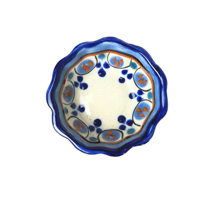 Mini Ceramic Pinch Bowl – Hand-Painted Floral