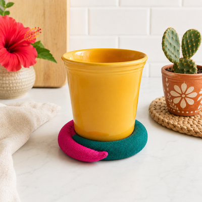 Petal Spiral Mug Warmer - Frida-Inspired Kitchen Decor