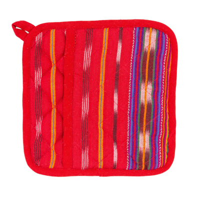 Upavim Pocket Pot Holder - Festive Red