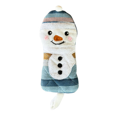 Snowman Skillet Handle Holder