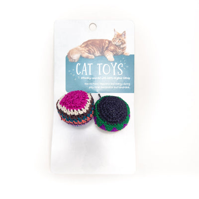 Organic Catnip Hacky Sacks Cat Toy