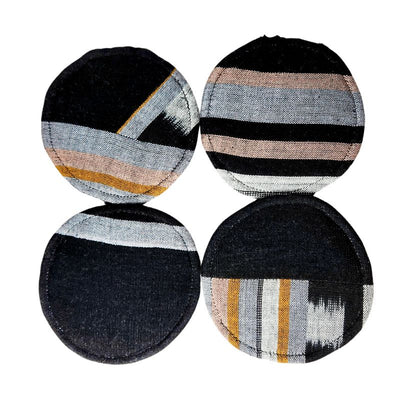 Circular Woven Guatemalan Coasters