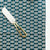 Turquoise Honeycomb Woven Table Runner