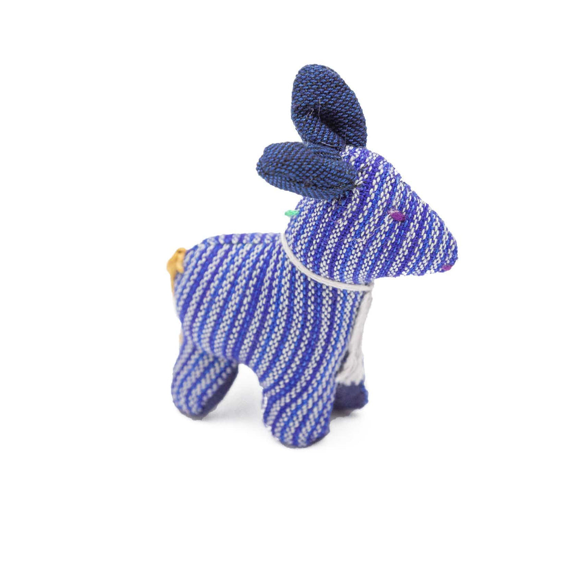 Fair Trade Handmade Cotton Animal Toys Blue