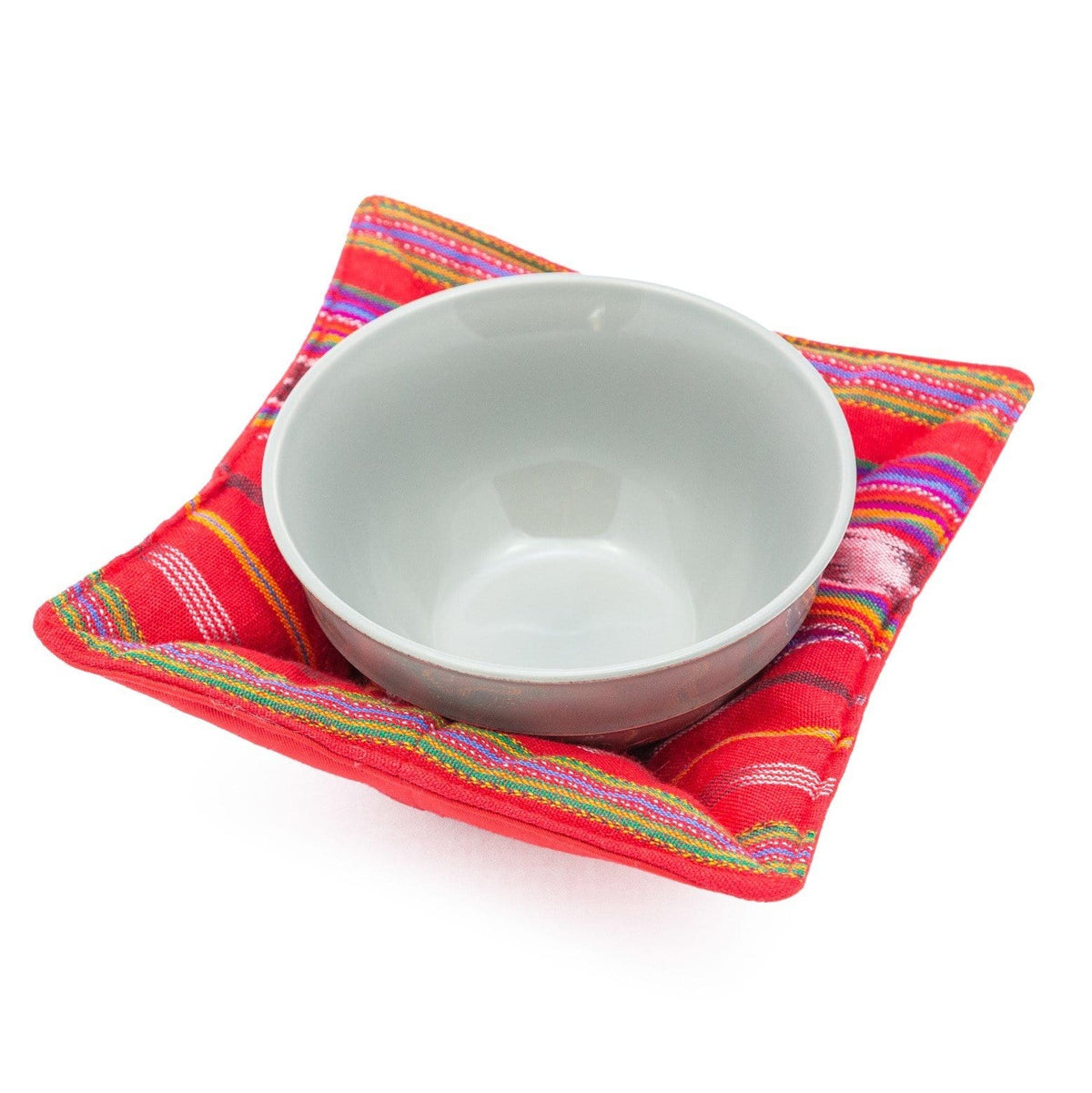 Microwave Bowl Cozy - Festive Red