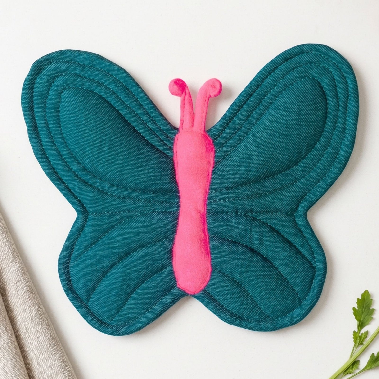 Petal Butterfly Potholder - Frida-Inspried Kitchen Decor