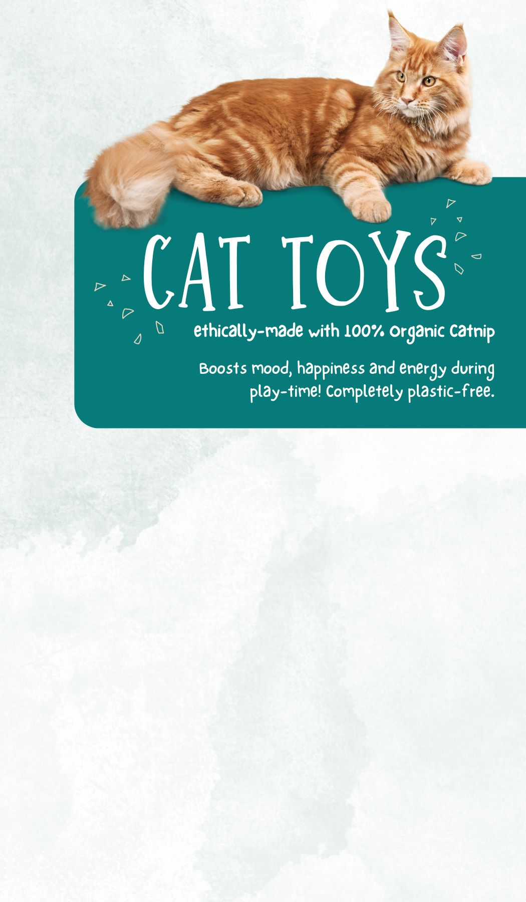 Organic Catnip Hacky Sacks Cat Toy