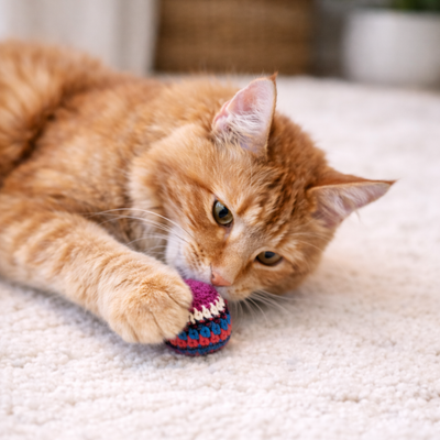 Organic Catnip Hacky Sacks