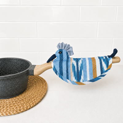 Belted Kingfisher Pot Holder