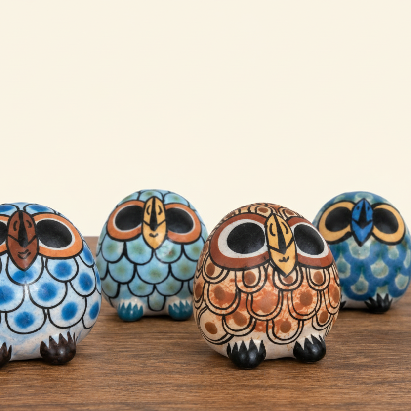 Ollie the Owl - Ceramic Figurine
