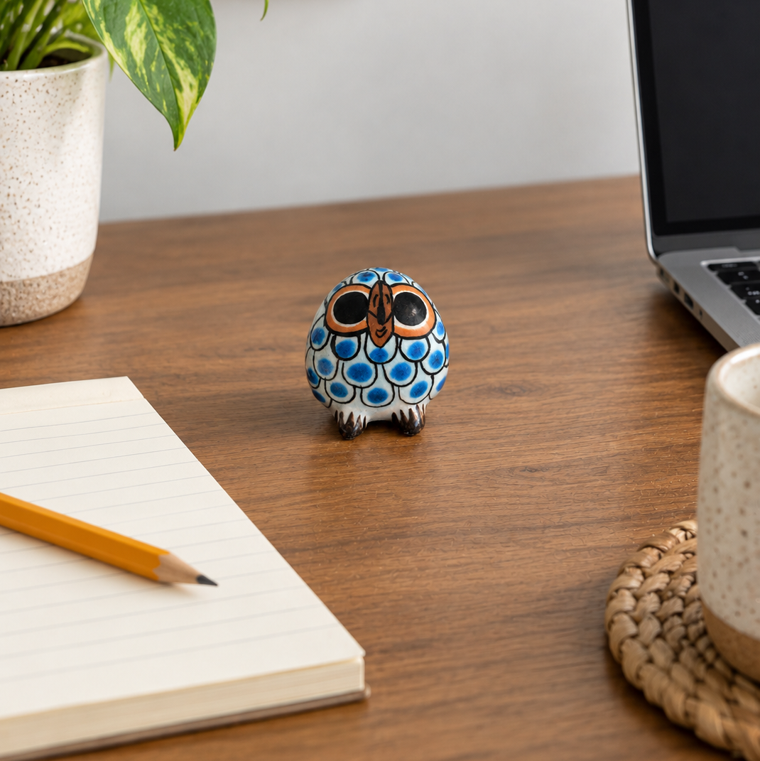 Ollie the Owl - Ceramic Figurine