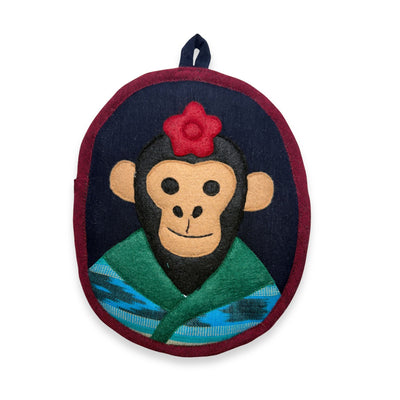 Fulang-Chang the Monkey Potholder - Frida-Inspired Kitchen Decor