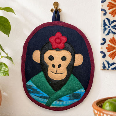 Fulang-Chang the Monkey Potholder - Frida-Inspired Kitchen Decor