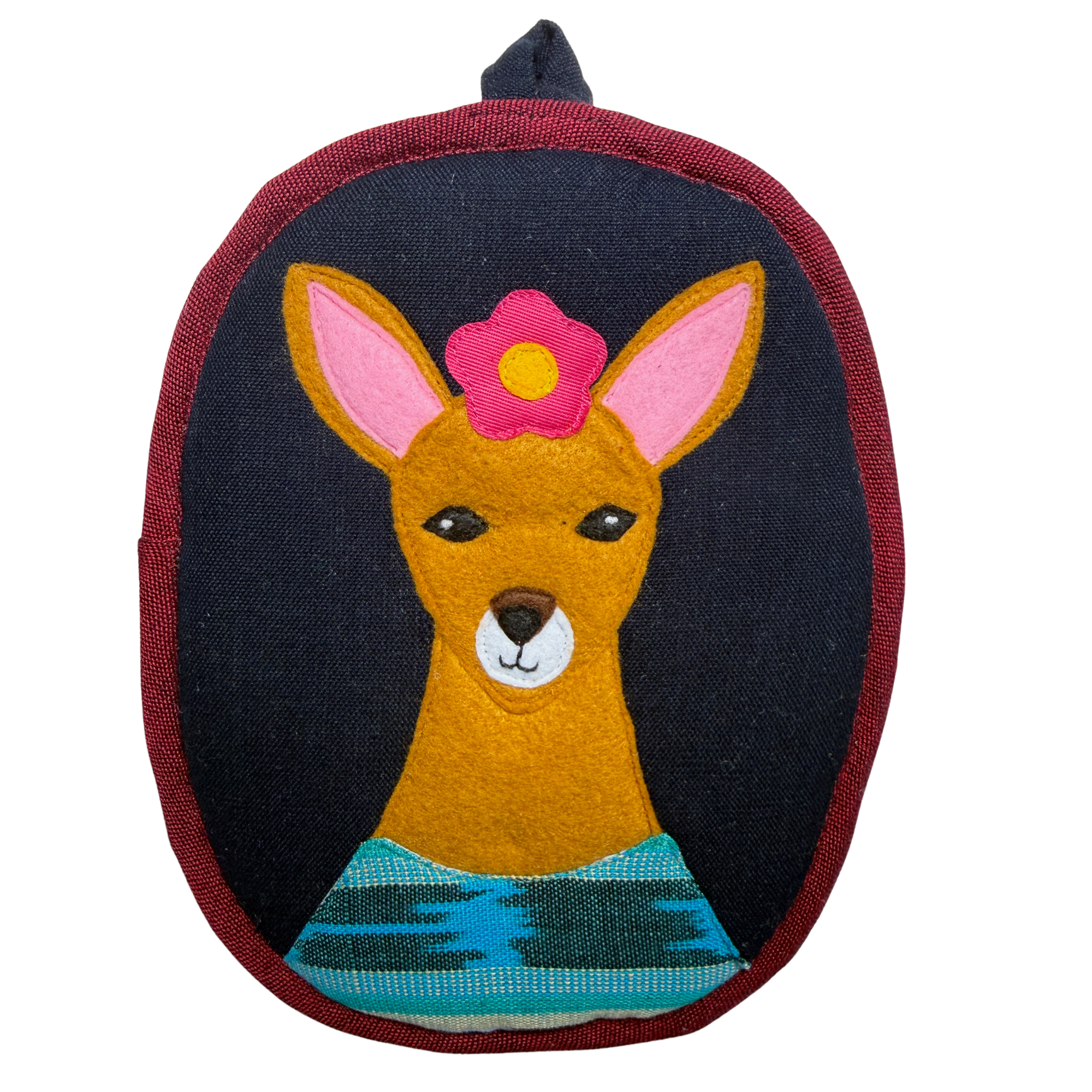Granizo the Deer Potholder - Frida-Inspired Kitchen Decor