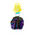 Guatemalan Worry Doll Backpack Charm & Keychain