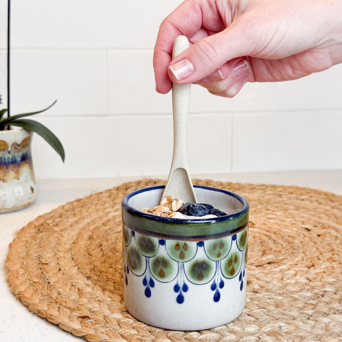 Short Guatemalan Stoneware Cup