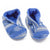 Fair Trade Handwoven Baby Booties Blue Jaspe