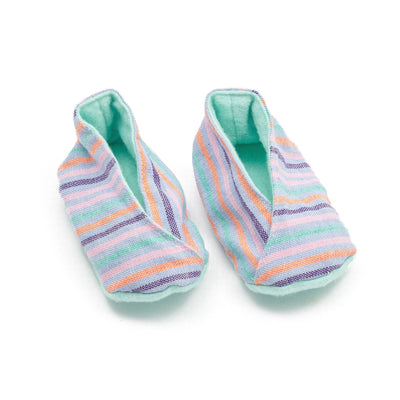 Fair Trade Handwoven Baby Booties Pastels