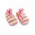 Fair Trade Handwoven Baby Booties Pink