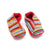 Fair Trade Handwoven Baby Booties Red