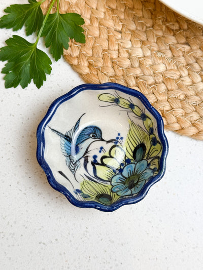 Hummingbird Ceramic Salt and Spices Pinch Bowl 2