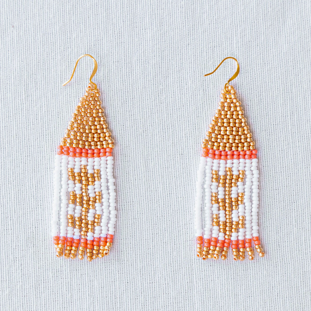 Alejandra Seed Bead Earrings