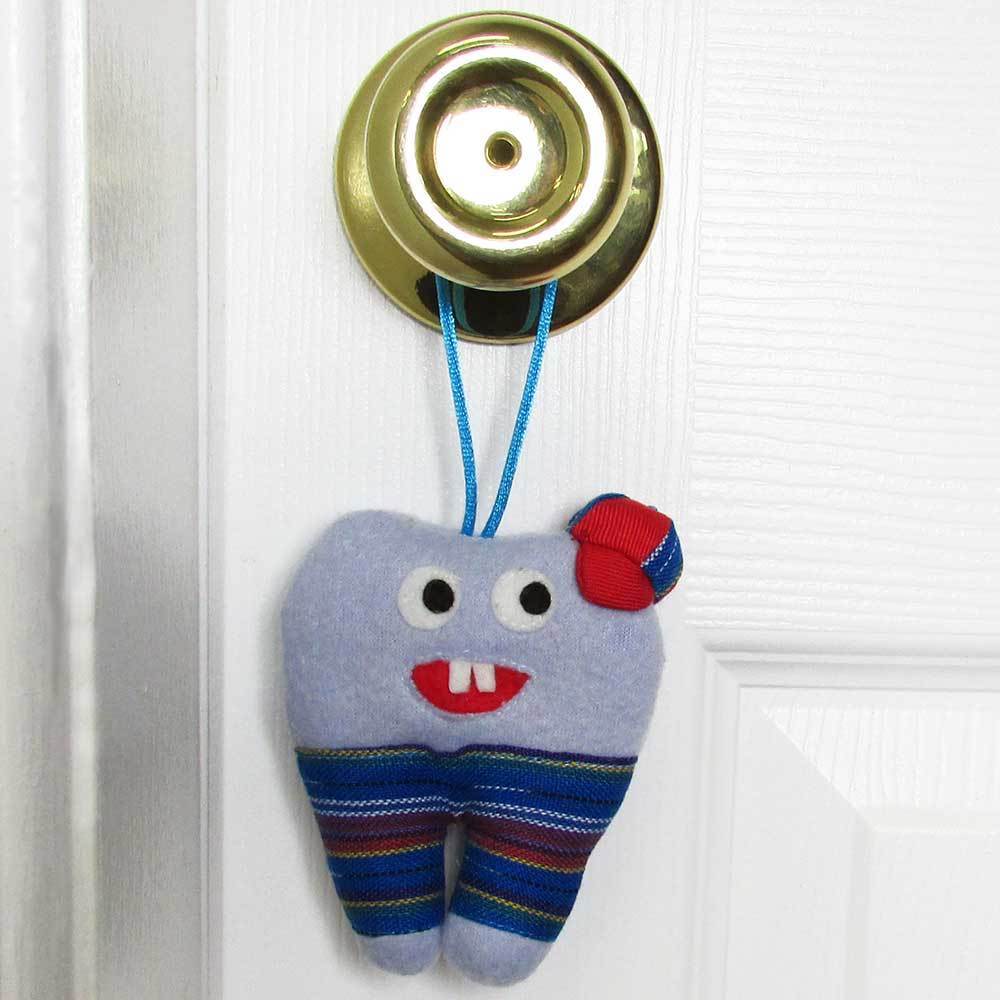 Fair Trade Tooth Fairy Bag Blue