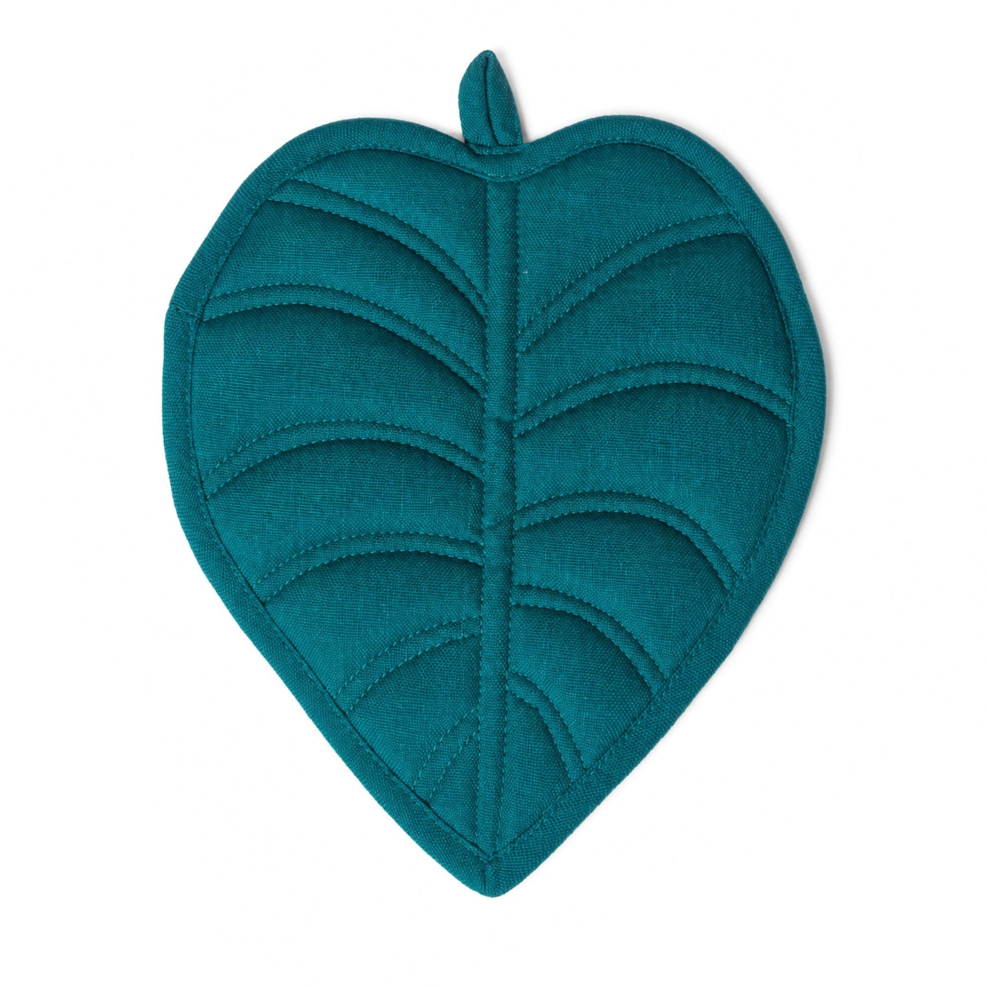 Jade Garden Leaf Potholder - Frida-Inspired Kitchen Decor