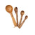 Hand Carved Wood Measuring Spoon Set