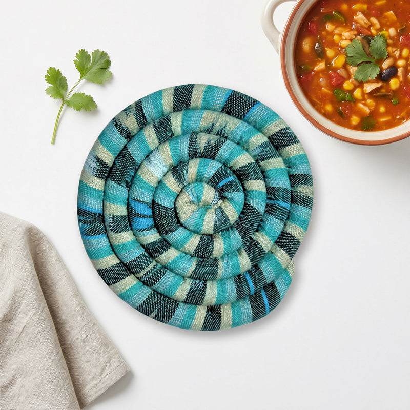 Garden Spiral Medium Trivet - Frida-Inspired Kitchen Decor