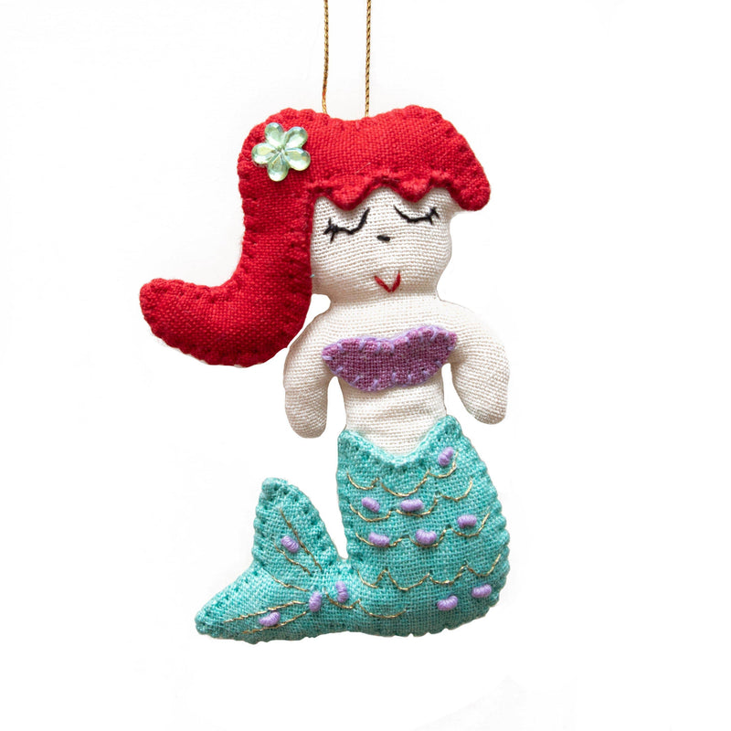 Felt Mermaid Ornament