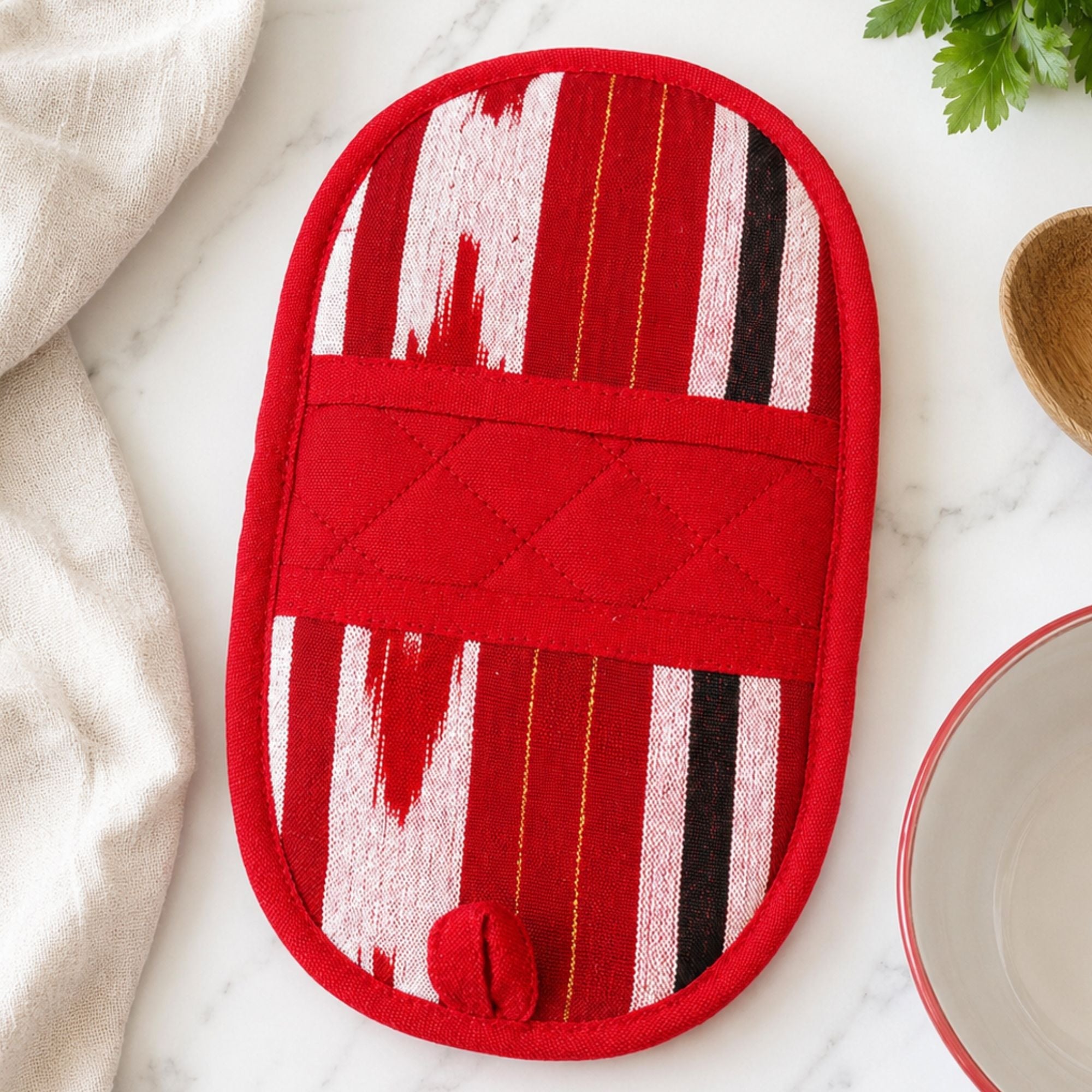 Double Ended Oval Pot Holder