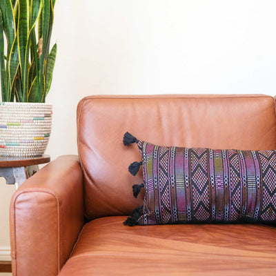 Oversized Guatemalan Lumbar Pillow