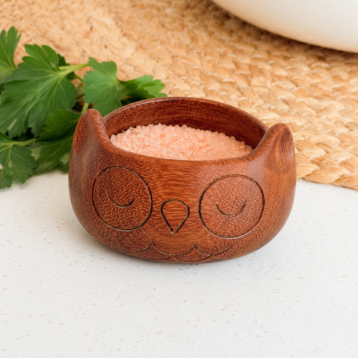 Owl Salt Bowl