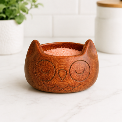 Owl Salt Bowl