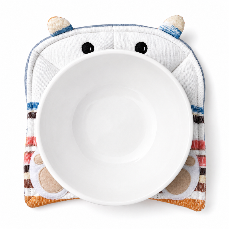 Polar Bear Microwave Bowl Cozy