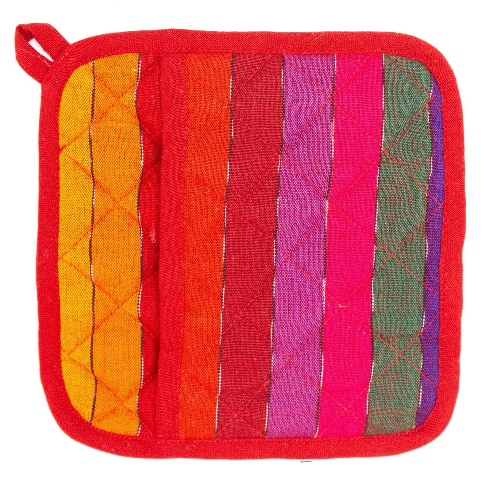 Rainbow Pocket Fair Trade Pot Holder