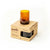 Reclaimed Amber Glass Short Tumblers – Set of 4 In Box and Examples