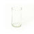 Reclaimed Clear Glass Tall Tumblers – Set of 4 clear