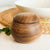Reclaimed Wood Salt Box with Lid on table