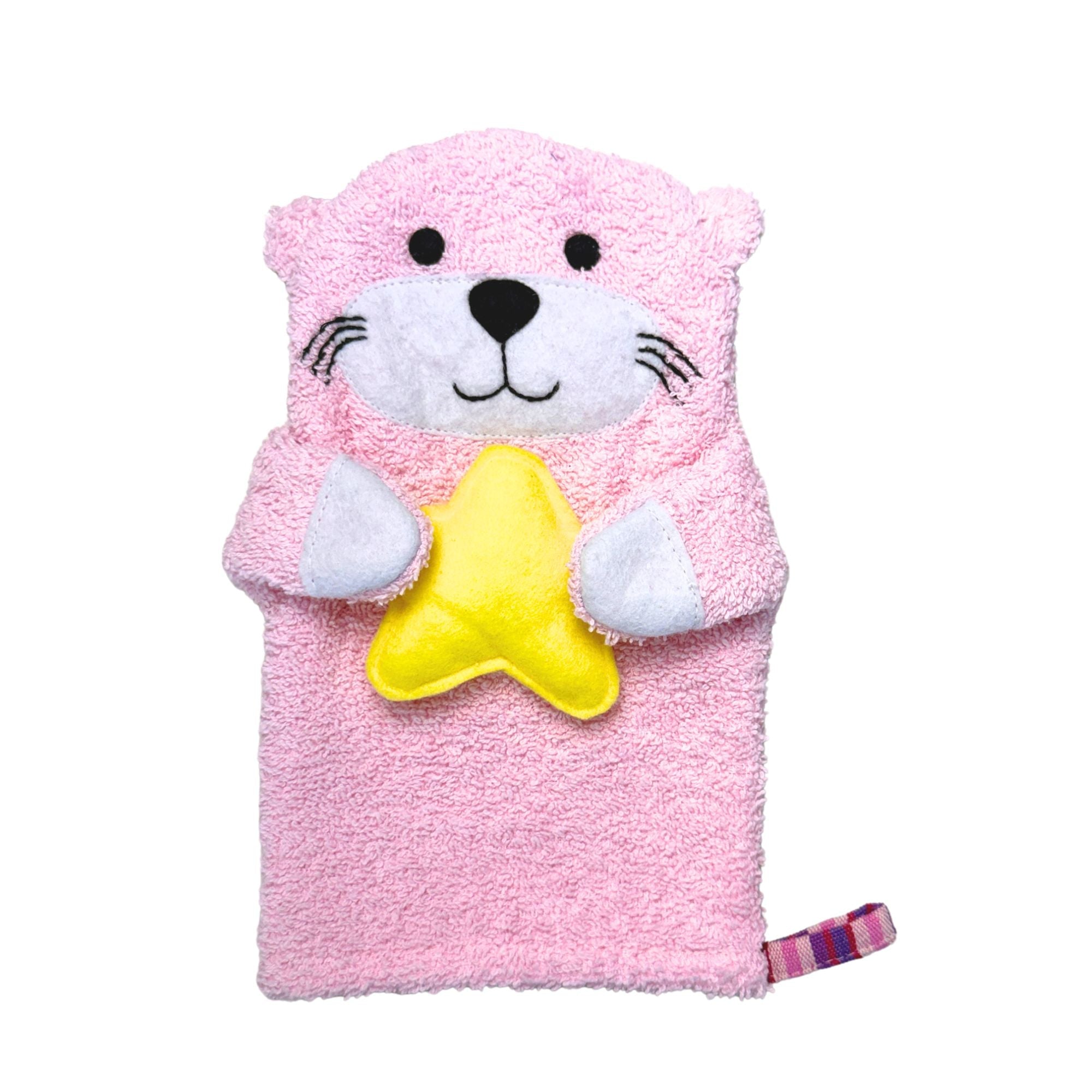 Baby Washcloth Bath Mitt – Rosie the Sea Otter