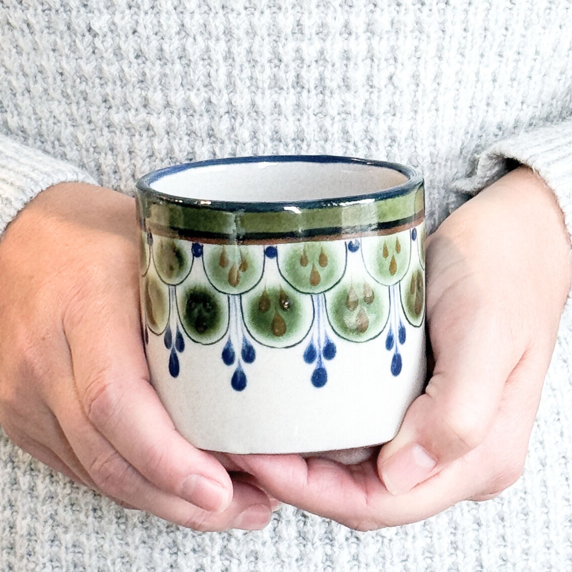 Short Guatemalan Stoneware Cup