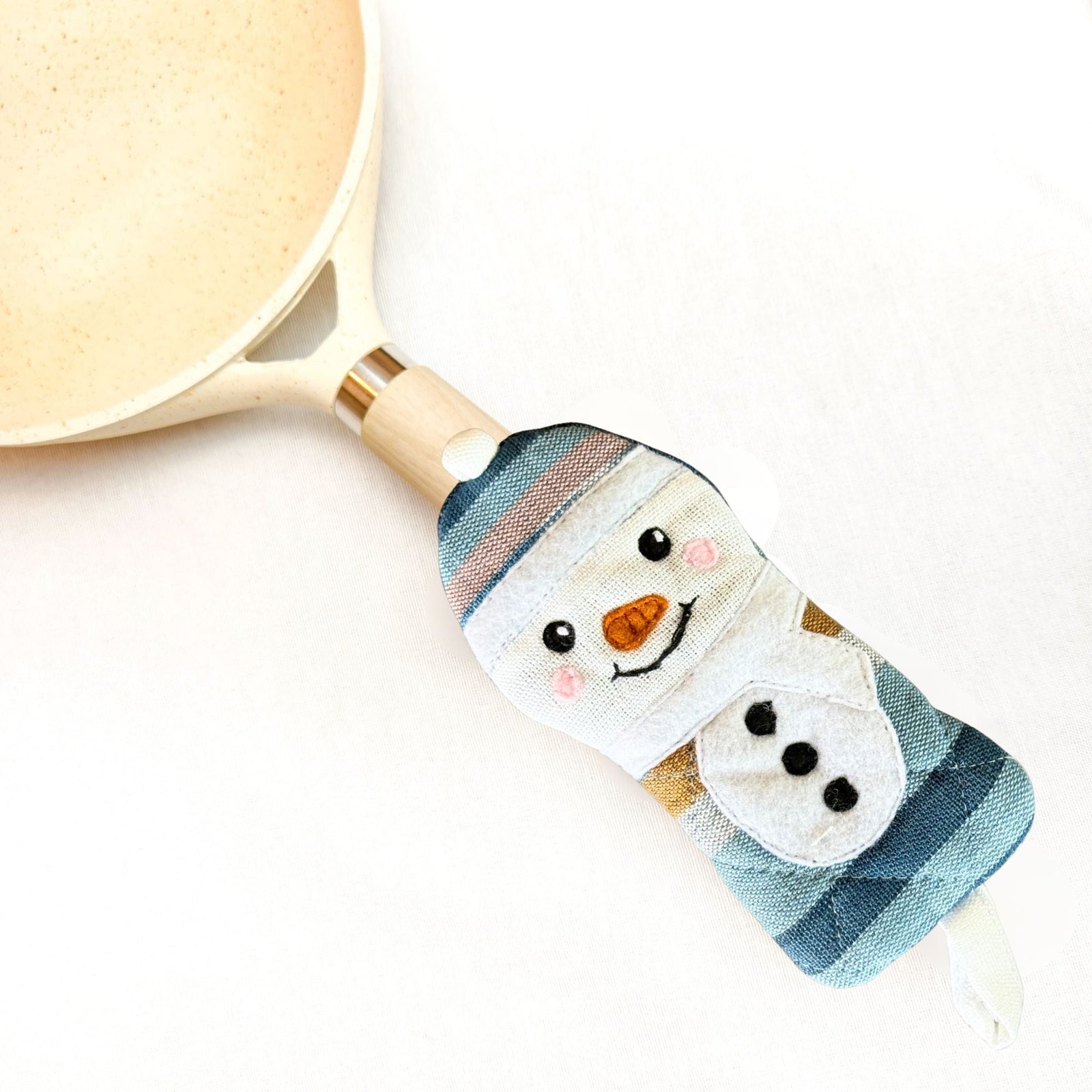 Snowman Skillet Handle Holder | UPAVIM