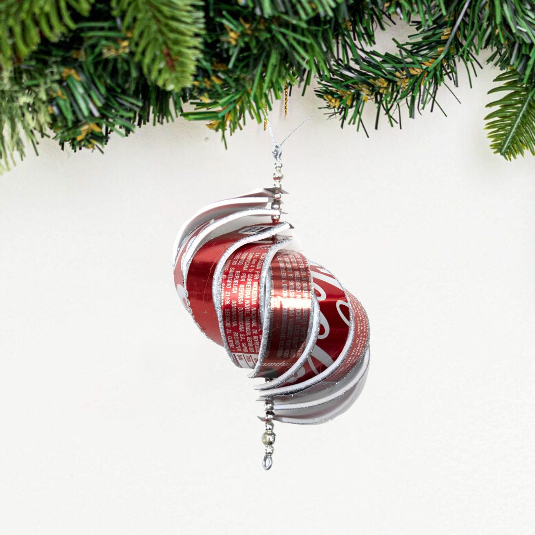 Recycled Spiral Ornament