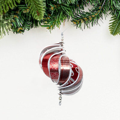 Recycled Spiral Ornament